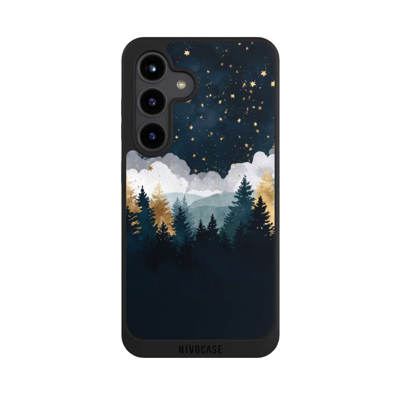 Galaxy S24 NIVOpure nächtlicher Wald Indigo