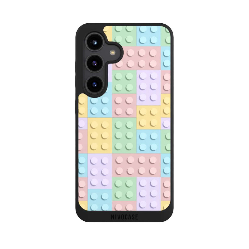 Galaxy S24 NIVOpure Modèle de blocs colorés