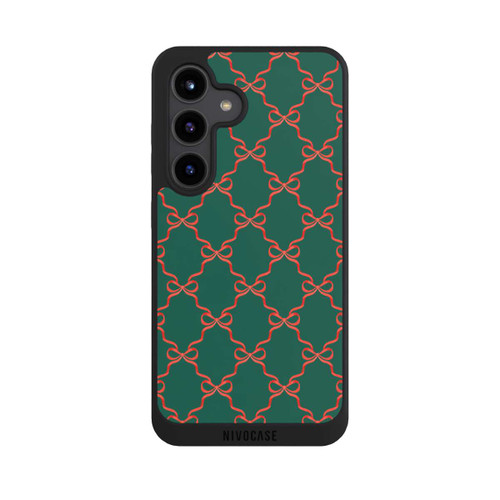 Samsung Galaxy S24 NIVOpure Rubans Rouge Vert