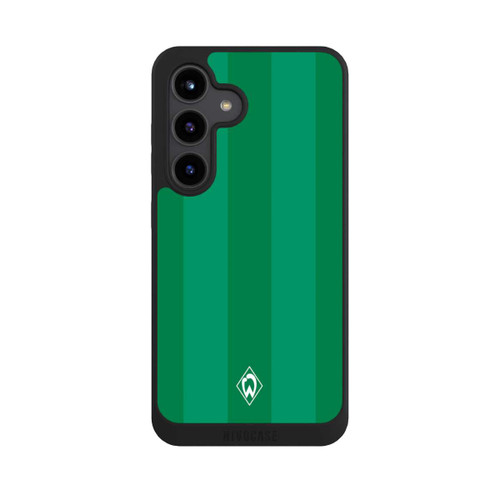 Samsung Galaxy S24 NIVOpure Werder Bremen Grün gestreift