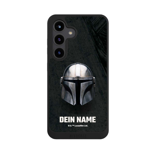 Samsung Galaxy S24 NIVOpure Star Wars Mandalorian Black Helmet customisable