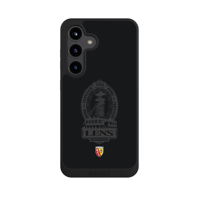 Galaxy S24 NIVOpure RC Lens Mine de Ferveur Emblème noir