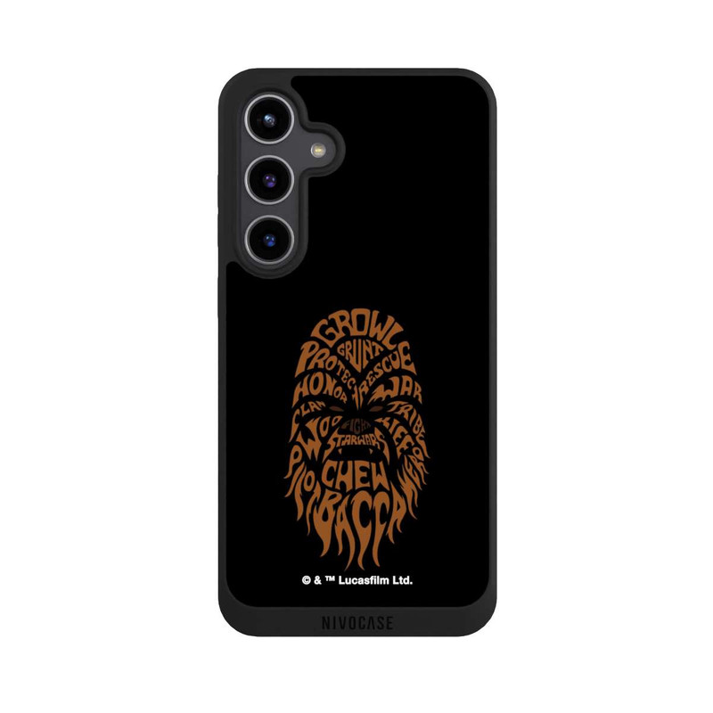 Galaxy S24 + NIVOpure Chewbacca Typo Graphique