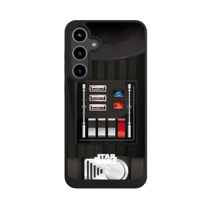 Galaxy S24 + NIVOpure Darth Vader Nahaufnahme