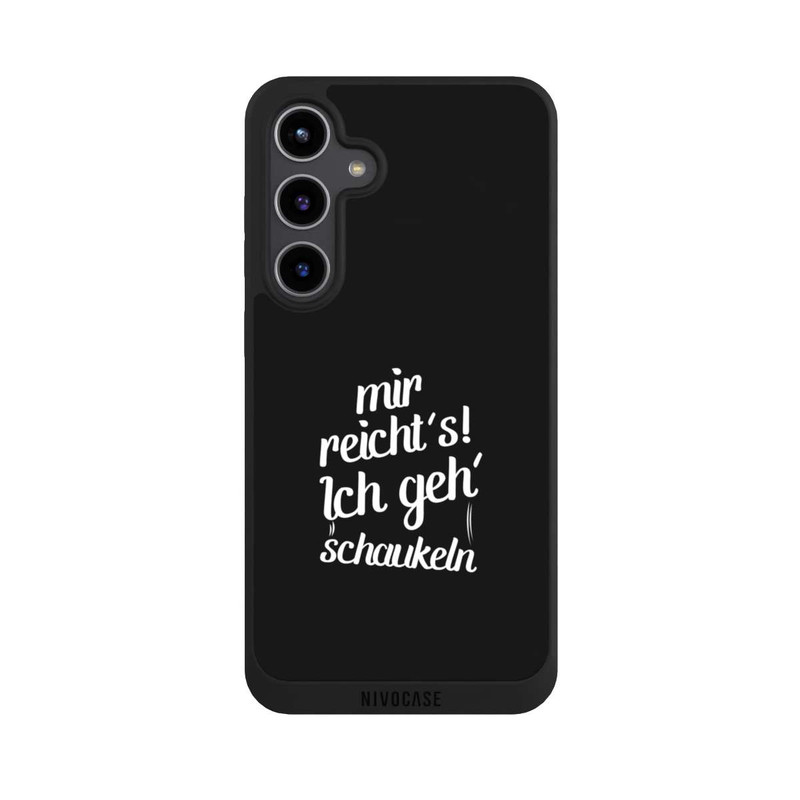 Galaxy S24 + NIVOpure Ich geh' Schaukeln