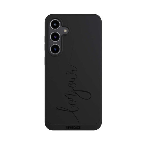 Samsung Galaxy S24+ NIVOpure Bonjour Schwarz ohne Hintergrund