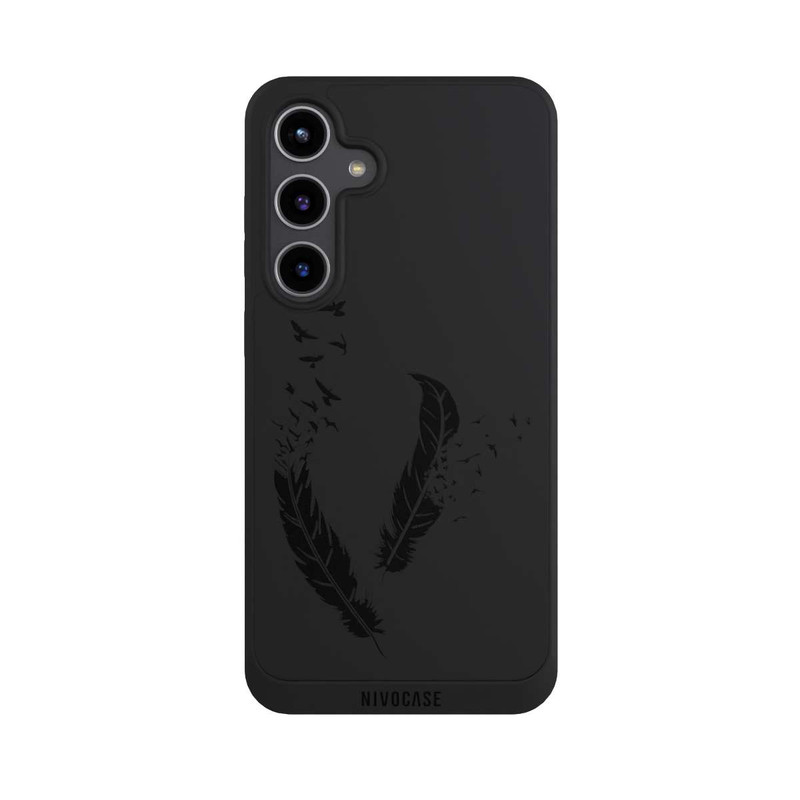 Galaxy S24 + NIVOpure Free as a bird transparent