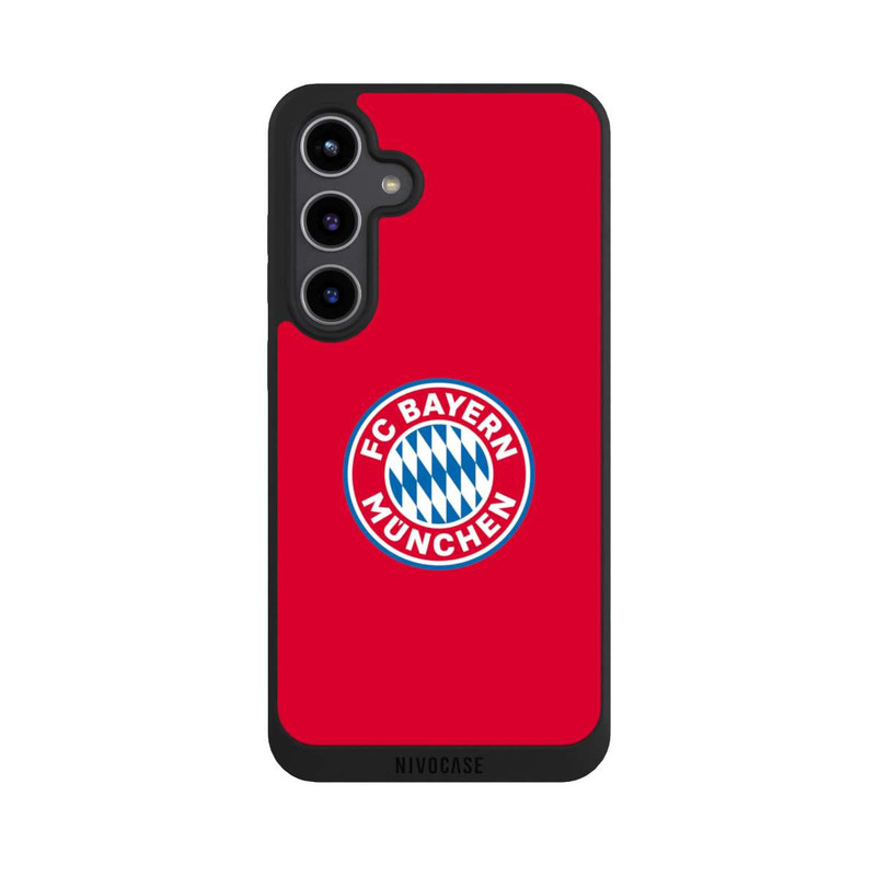 Galaxy S24 + NIVOpure FCB Logo auf Rot