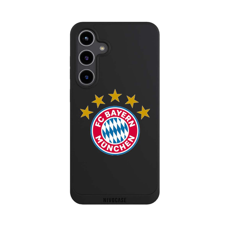 Galaxy S24 + NIVOpure FCB Logo mit Sterne - ohne Hintergrund