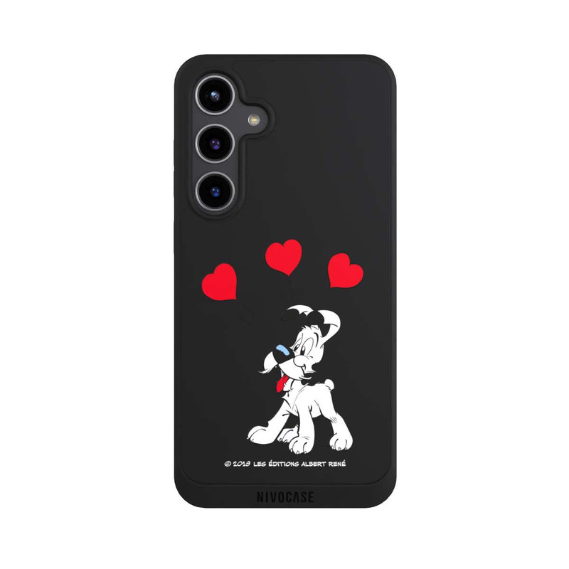 Galaxy S24 + NIVOpure Liebe Idefix Transparent