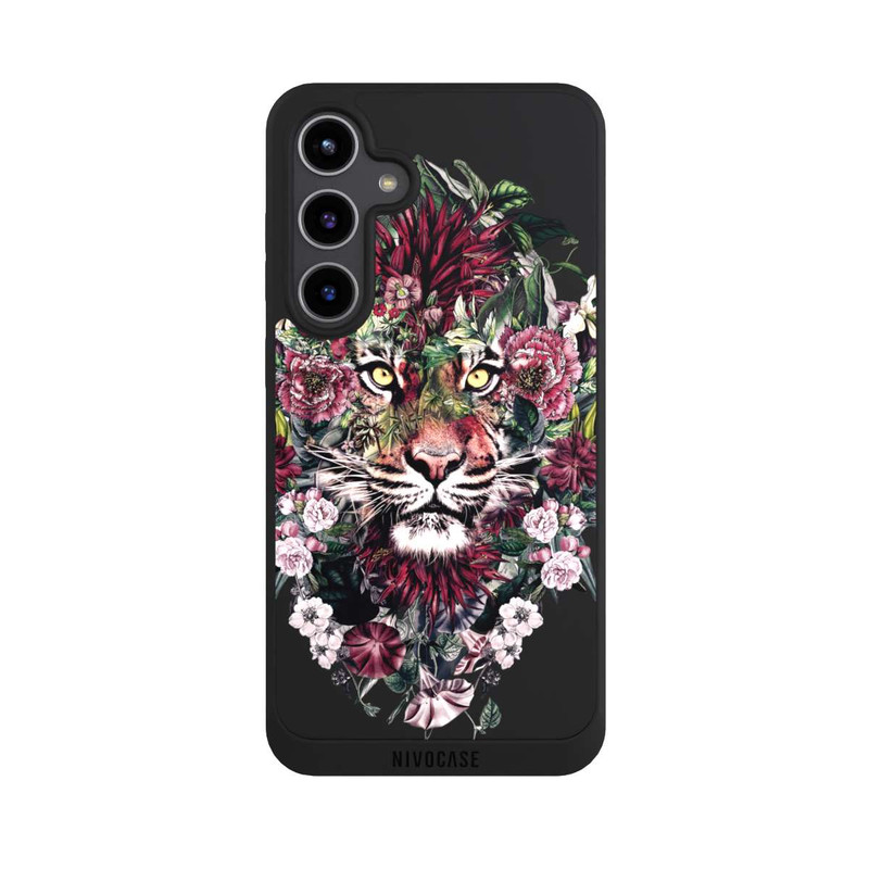 Galaxy S24 + NIVOpure Floral Tiger transparent