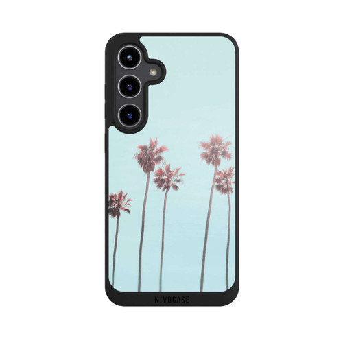 Samsung Galaxy S24+ NIVOpure Pink Light Paradise Beach Palm