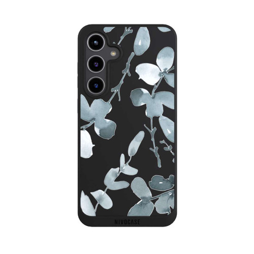 Samsung Galaxy S24+ NIVOpure Eukalyptus Muster transparent