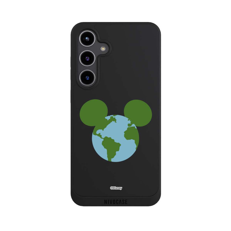 Galaxy S24 + NIVOpure Micky Erdkugel Transparent