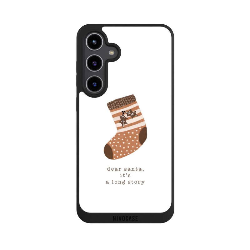 Galaxy S24 + NIVOpure Dear Santa It's A Long Story