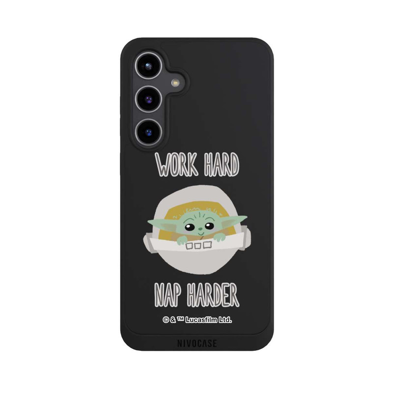 Galaxy S24 + NIVOpure The Child Work Hard Nap Harder Transparent