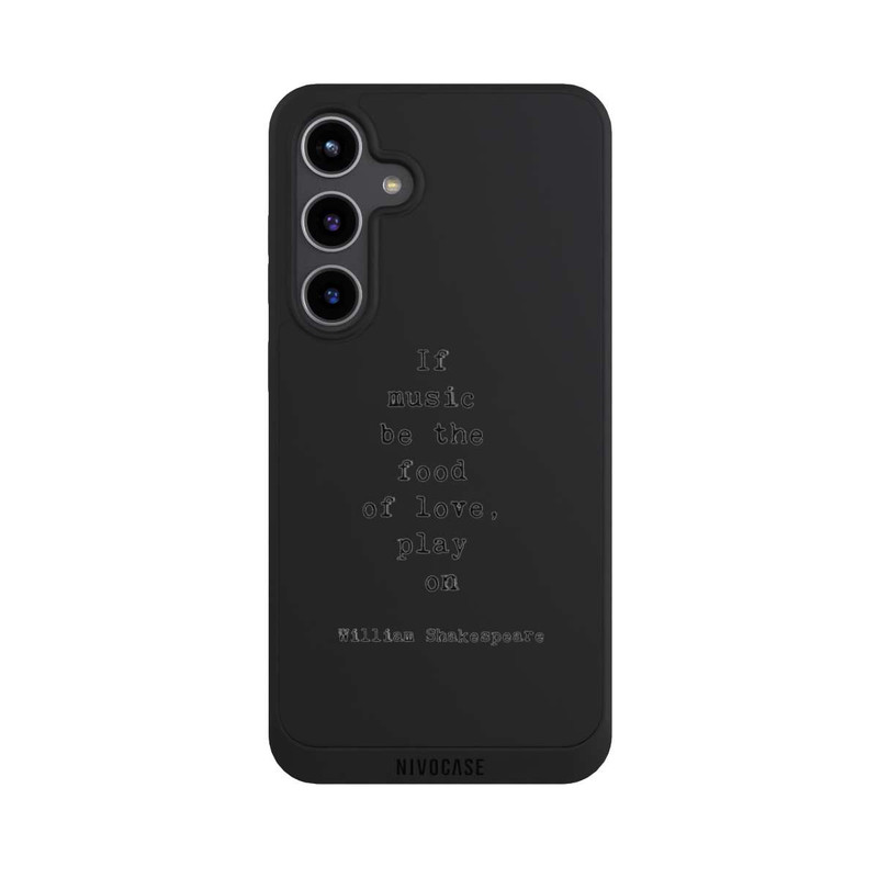 Galaxy S24 + NIVOpure Shakespeare Music Food Transparent
