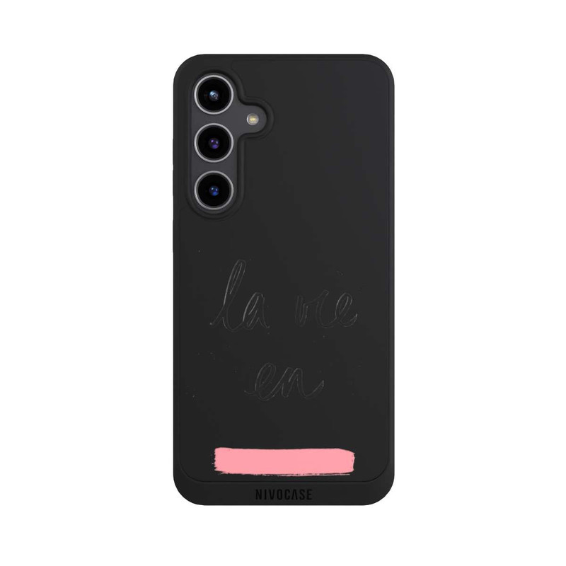 Galaxy S24 + NIVOpure La vie en Rose sans Fond