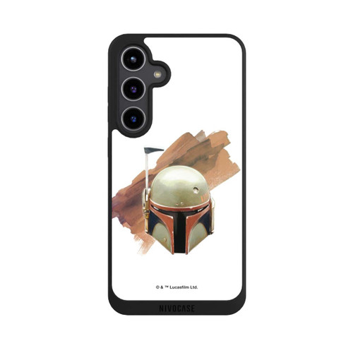 Samsung Galaxy S24+ NIVOpure Boba Fett Helm Weiß