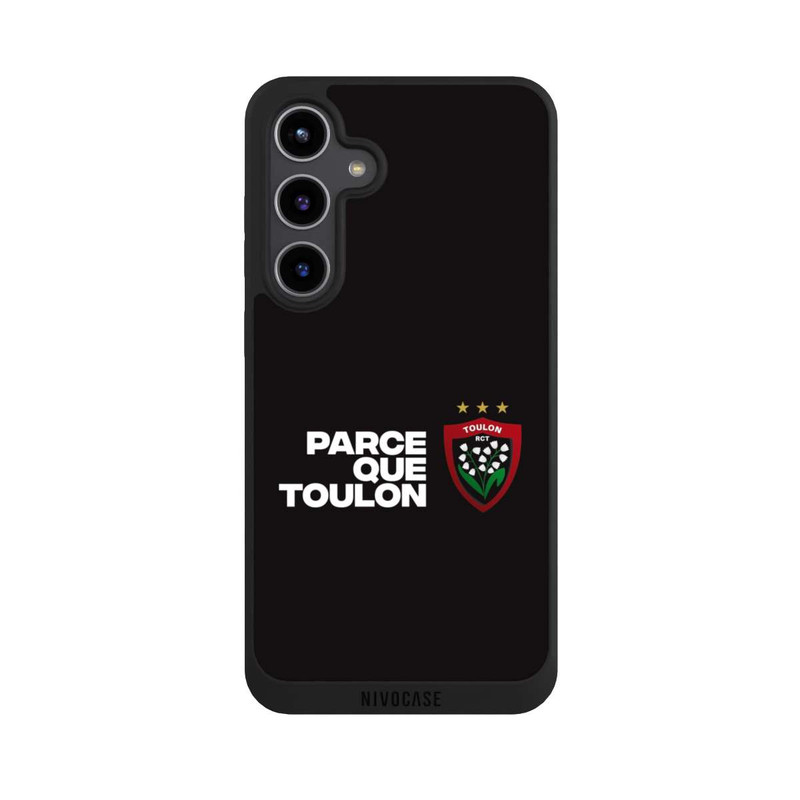 Galaxy S24 + NIVOpure RC Toulonnais PQT Schwarz