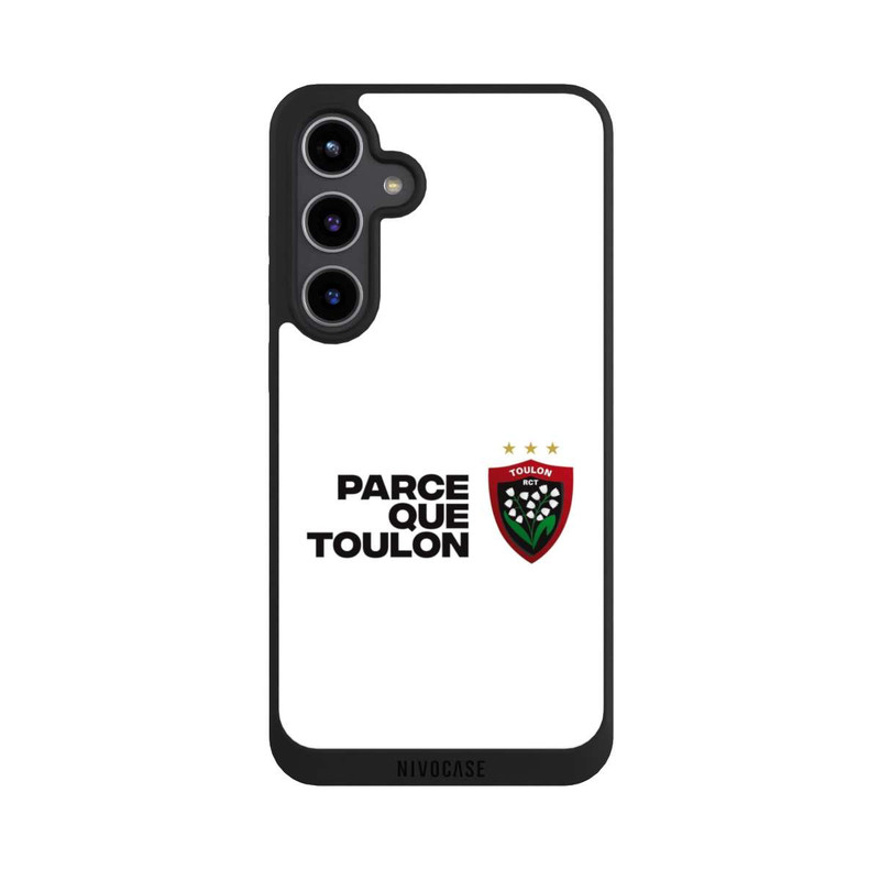 Galaxy S24 + NIVOpure RC Toulonnais PQT Weiß
