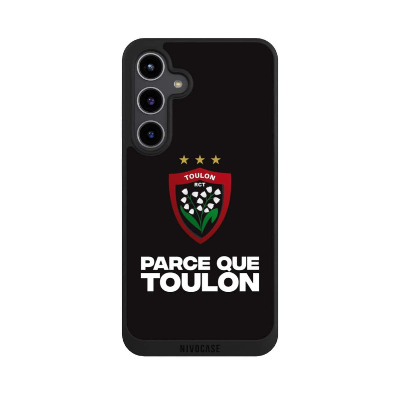 Galaxy S24 + NIVOpure RC Toulonnais Schwarz