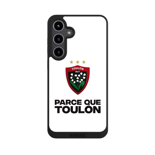 Samsung Galaxy S24+ NIVOpure RC Toulonnais Blanc