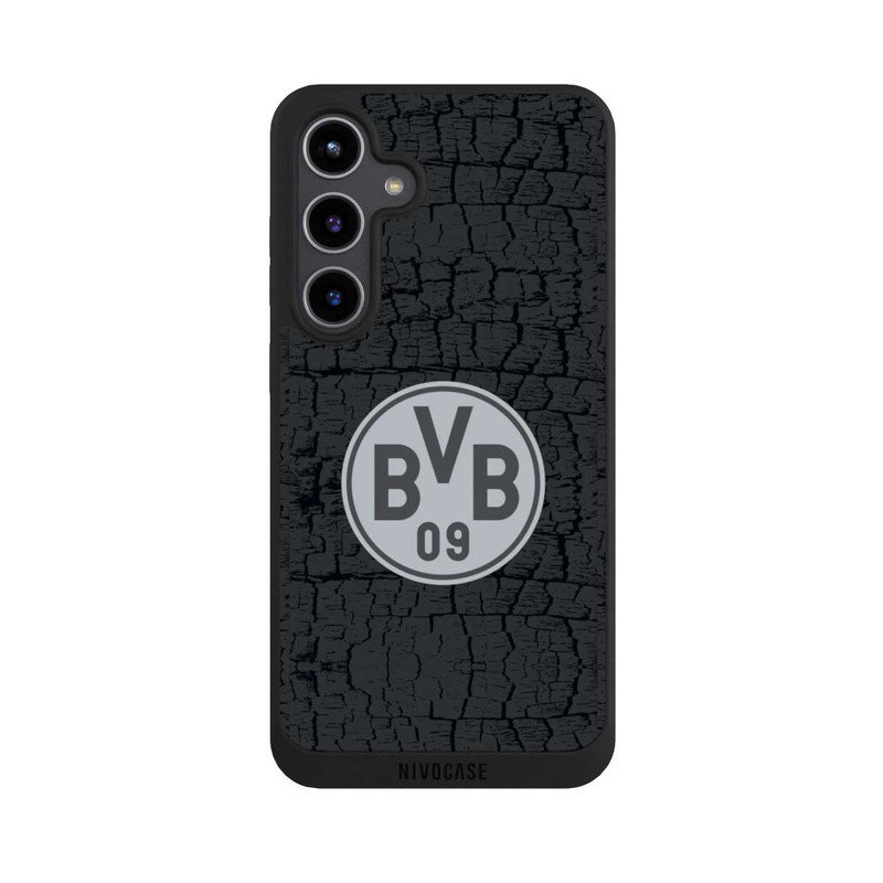 Galaxy S24 + NIVOpure BVB Trikot Kohle und Stahl