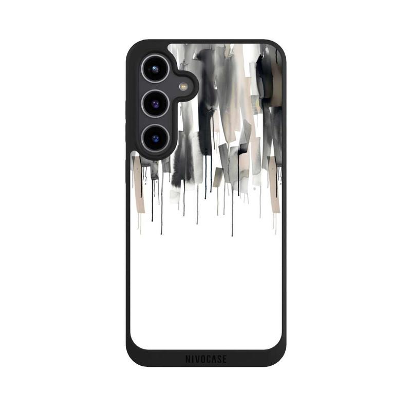 Galaxy S24 + NIVOpure Watery Stripes Japandi Black