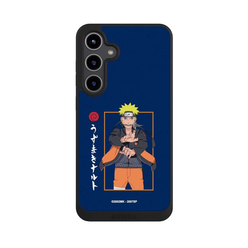 Galaxy S24 + NIVOpure Naruto Kampfposition Blau