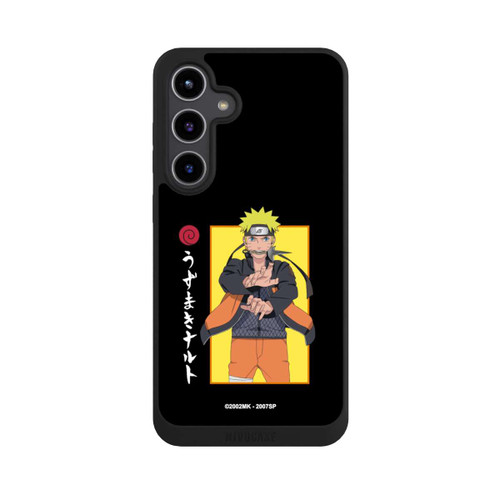 Samsung Galaxy S24+ NIVOpure Naruto Kampfposition Schwarz