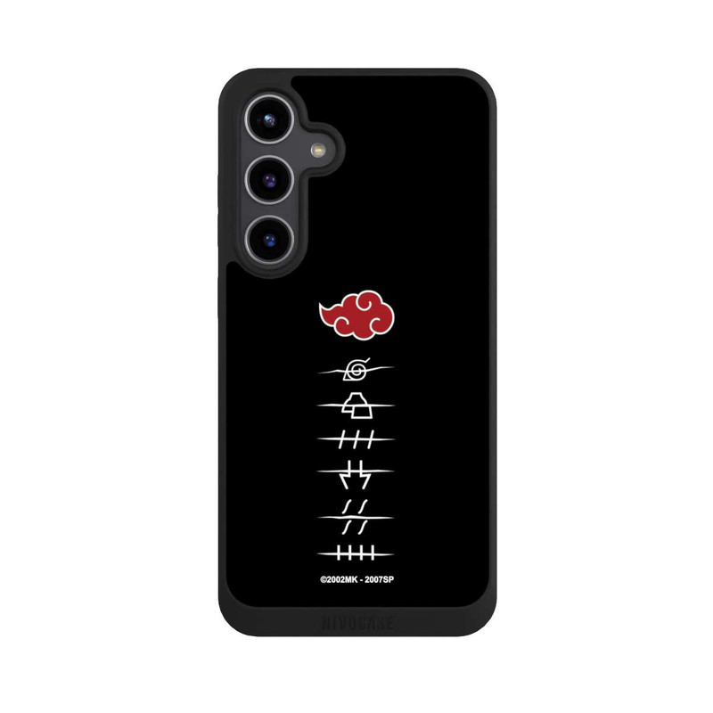 Galaxy S24 + NIVOpure Akatsuki Member Symbols Black