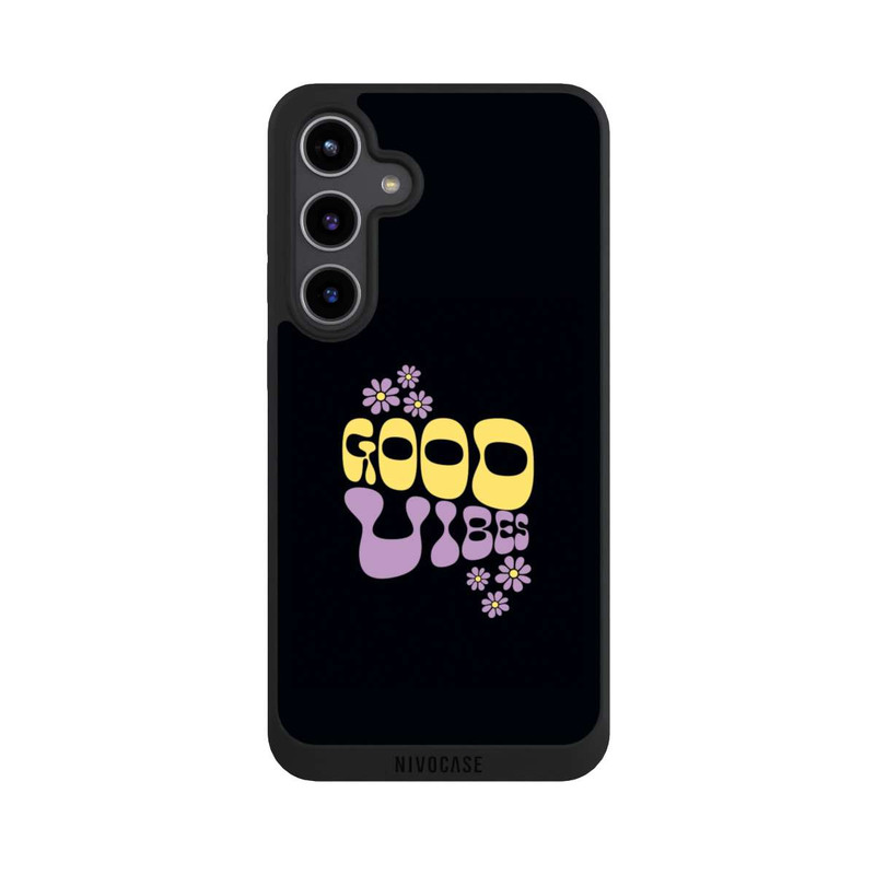 Galaxy S24 + NIVOpure Bonnes vibrations groovy