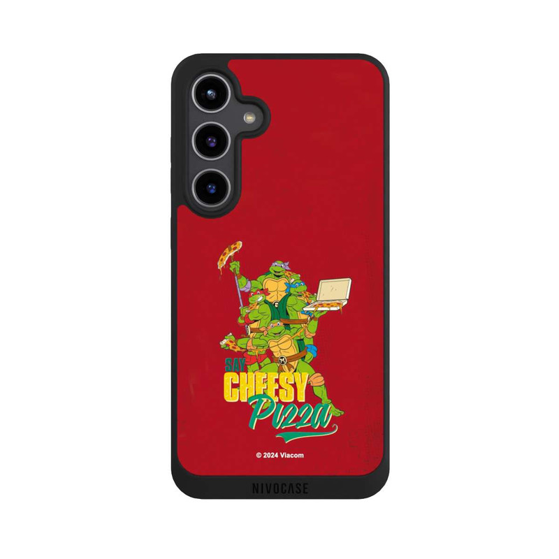 Galaxy S24 + NIVOpure TMNT Say Cheesy Pizza