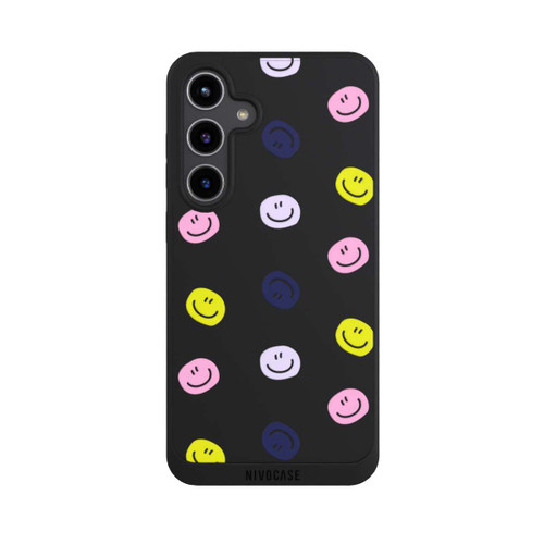 Samsung Galaxy S24+ NIVOpure Smile Muster Rosa
