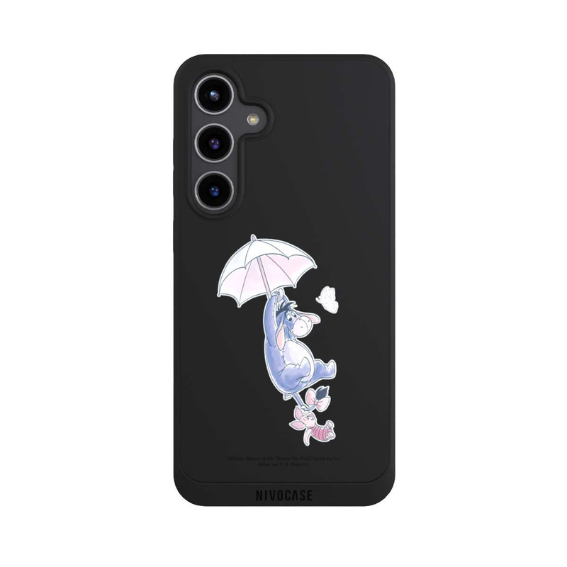 Galaxy S24 + NIVOpure Winnie Pooh Eeyeore Find Happiness Transparent