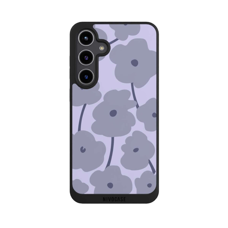 Galaxy S24 + NIVOpure Fleurs Minimalistes Lilas