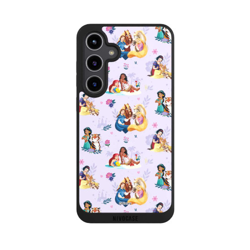 Samsung Galaxy S24+ NIVOpure Princess Floral Pattern Purple