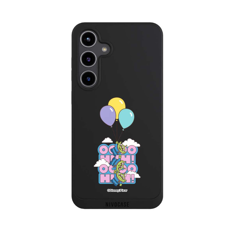 Galaxy S24 + NIVOpure Toy Story Aliens Balloons OOOOHHH Transparent
