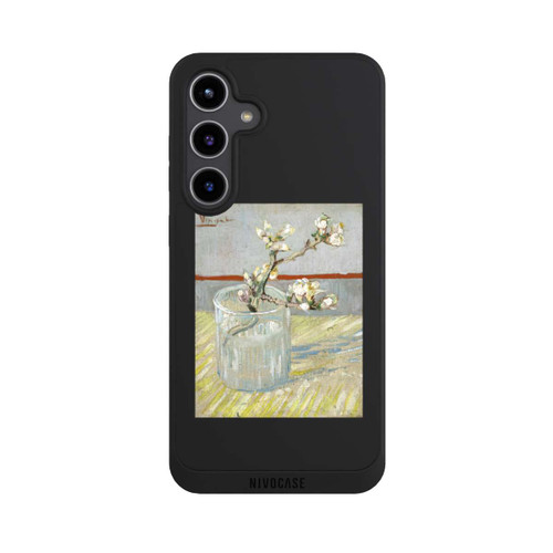 Samsung Galaxy S24+ NIVOpure Branche d'amandier en fleurs dans un verre de Vincent van Gogh