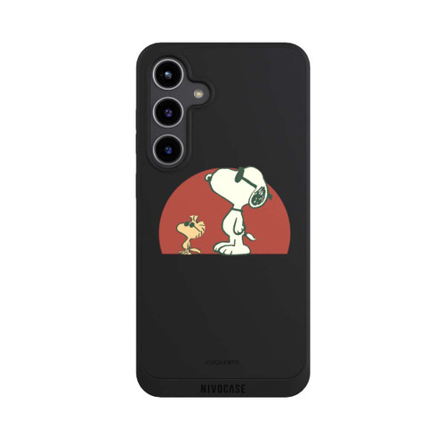 Samsung Galaxy S24+ NIVOpure Snoopy Woodstock Far Out transparent