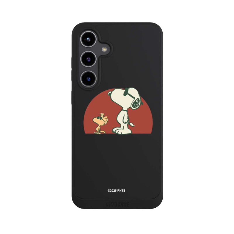 Galaxy S24 + NIVOpure Snoopy Woodstock Far Out transparent