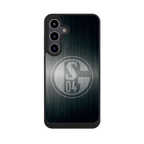 Samsung Galaxy S24+ NIVOpure Schalke 04 Metall Look