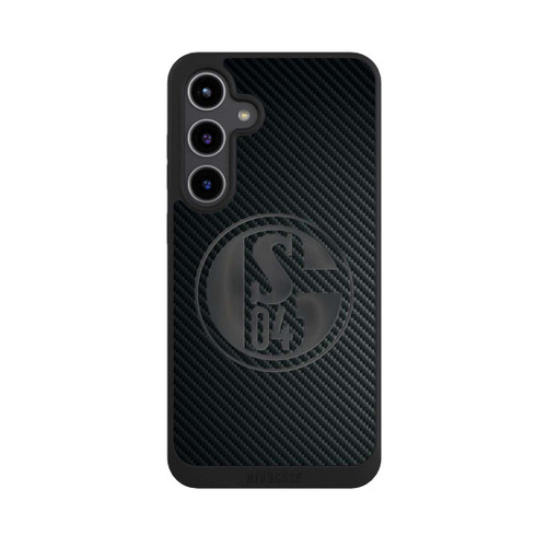 Samsung Galaxy S24+ NIVOpure Schalke 04 Carbon Look