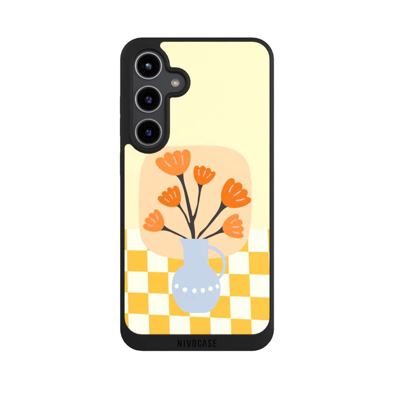 Galaxy S24 + NIVOpure Bloom Vase Spring Flowers