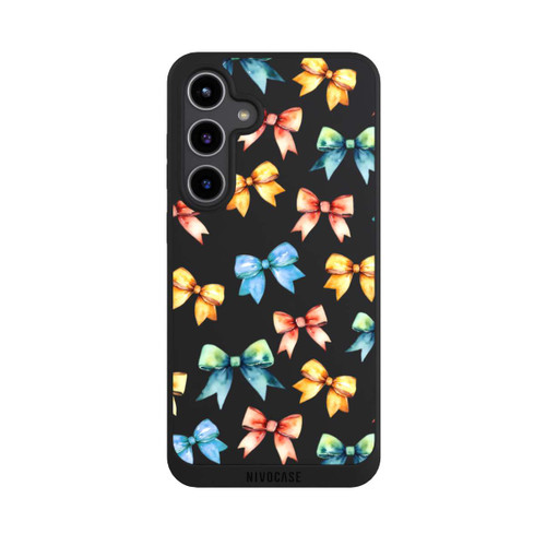 Samsung Galaxy S24+ NIVOpure Rainbow Bows Transparent