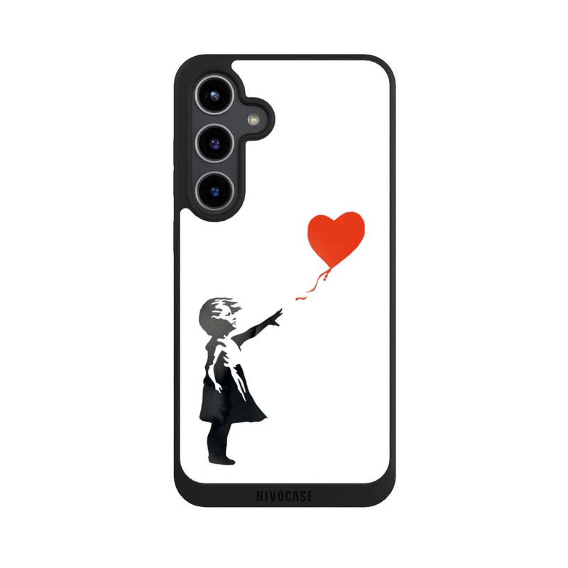 Galaxy S24 + NIVOpure Girl With Red Balloon