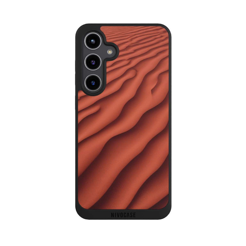 Galaxy S24 + NIVOpure Sand Structure Red with AI