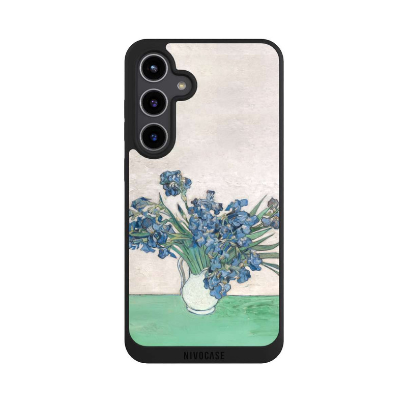 Galaxy S24 + NIVOpure Irises, by Vincent Van Gogh