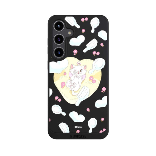 Samsung Galaxy S24+ NIVOpure Aristocats Marie Hearts Yellow Transparent